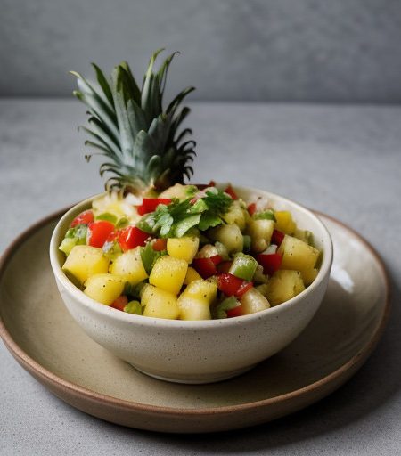 Onion and Pineapple Salsa recipe image