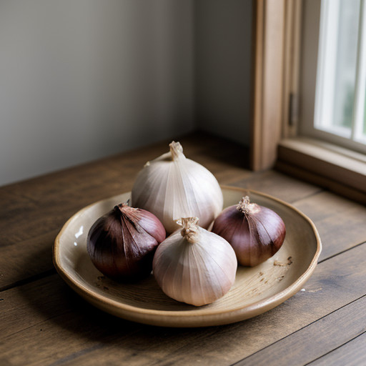 Onions Stuffed With Garlic & Chestnuts recipe image