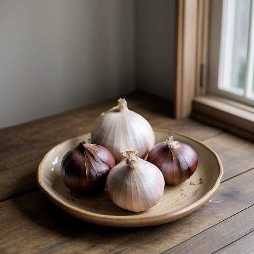 Onions Stuffed With Garlic & Chestnuts recipe image