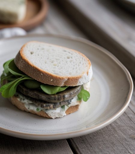 Open Face Sardine Sandwiches With Quick Aioli recipe image