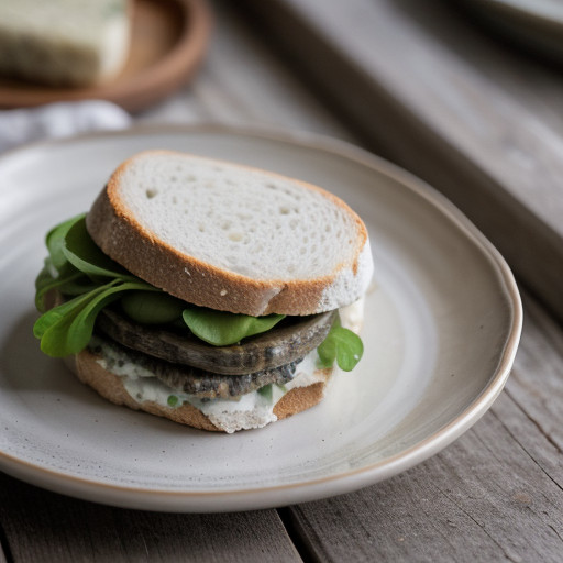 Open Face Sardine Sandwiches With Quick Aioli recipe image