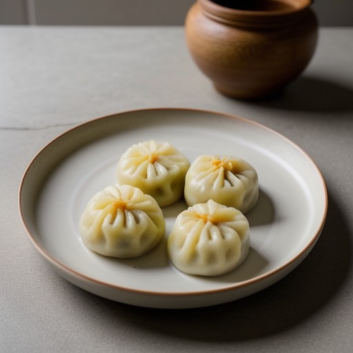 Open-Face Steamed Dumplings (Shao Mai recipe image
