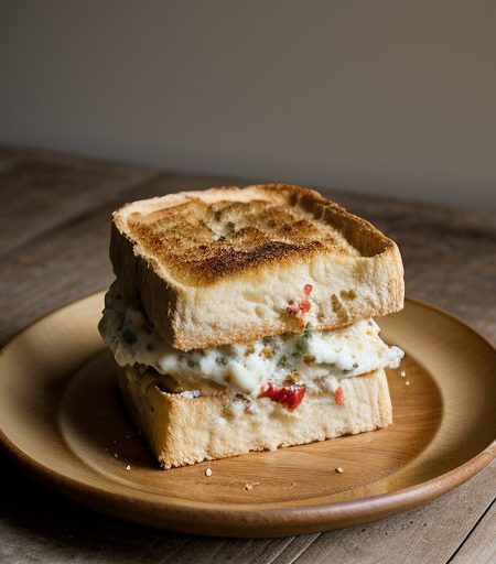 Open-Faced Crab Sandwich recipe image