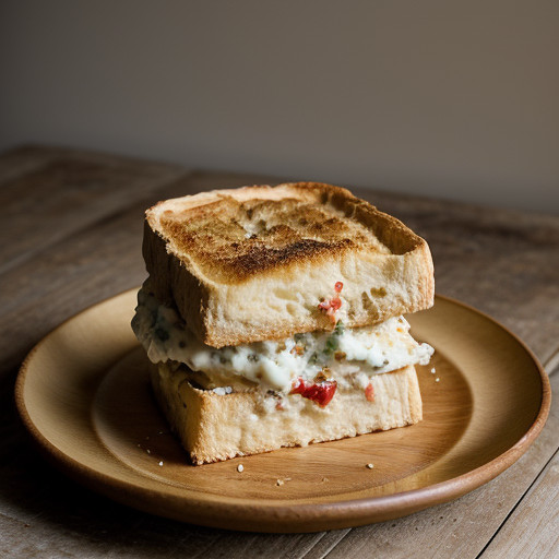 Open-Faced Crab Sandwich recipe image