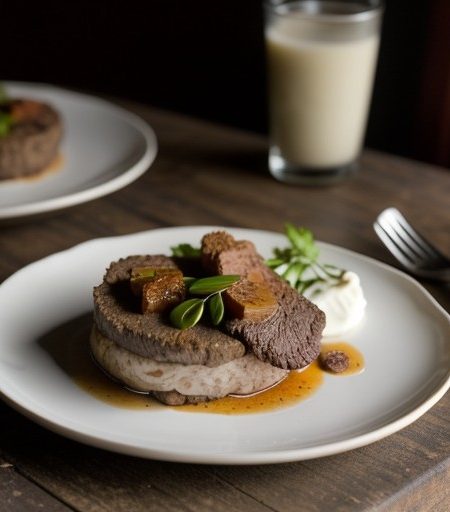 Open-Faced Tenderloin Sandwich recipe image