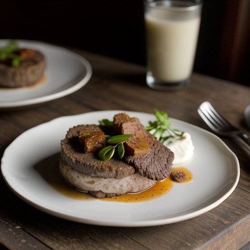 Open-Faced Tenderloin Sandwich recipe image