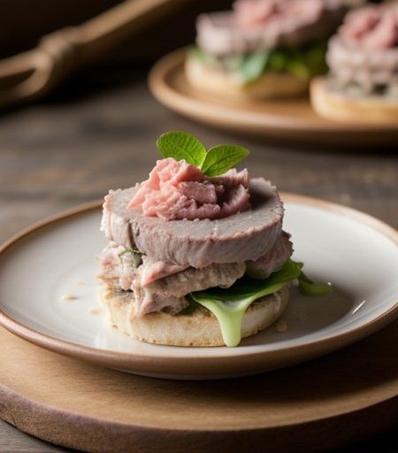Open-Faced Tuna Sandwlches recipe image
