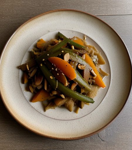 Orange Almond Stir Fry recipe image