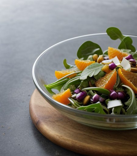 Orange Arugula Salad With Vanilla-Infused Oil recipe image