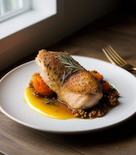 Orange Baked Chicken recipe image