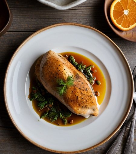 Orange Baked Chicken Breasts recipe image