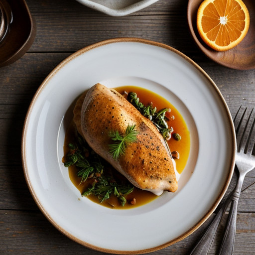 Orange Baked Chicken Breasts recipe image