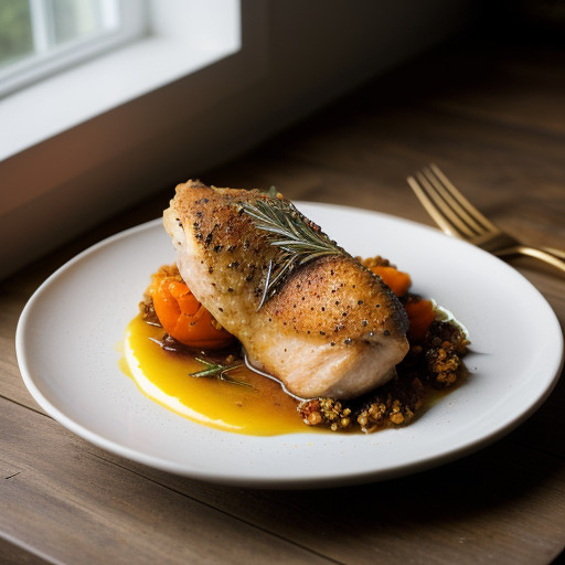 Orange Baked Chicken recipe image