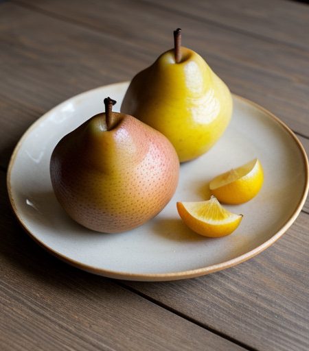 Orange Baked Pears recipe image