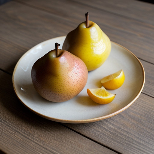 Orange Baked Pears recipe image