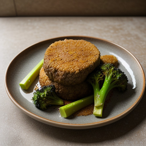 Orange "Beef" With Broccoli recipe image