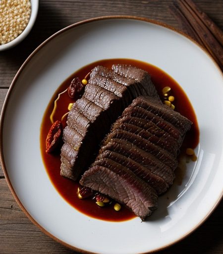 Orange Beef With Sun-Dried Tomatoes recipe image