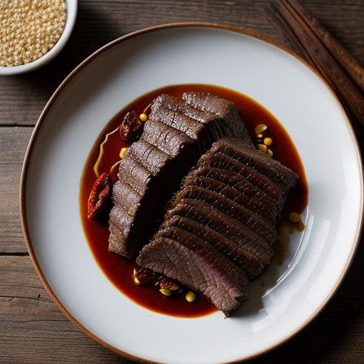 Orange Beef With Sun-Dried Tomatoes recipe image