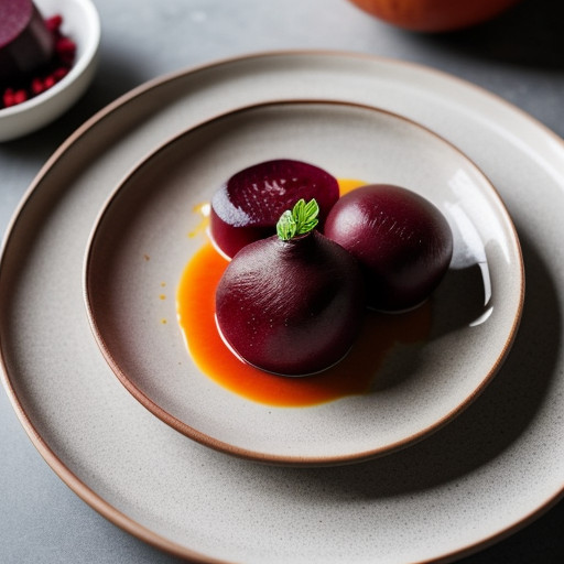 Orange Beets With Spice recipe image