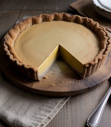 Orange Brazil Nut Tart recipe image
