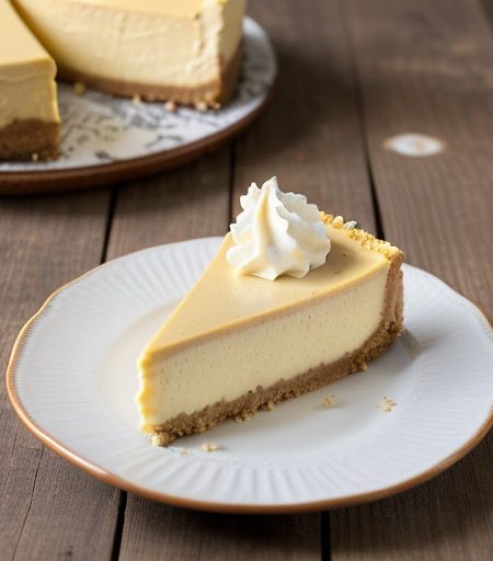 Orange-Butterscotch Cheesecake recipe image