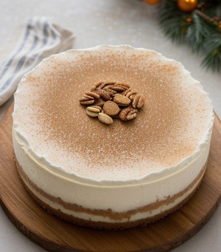 Orange Cappuccino Cheesecake recipe image