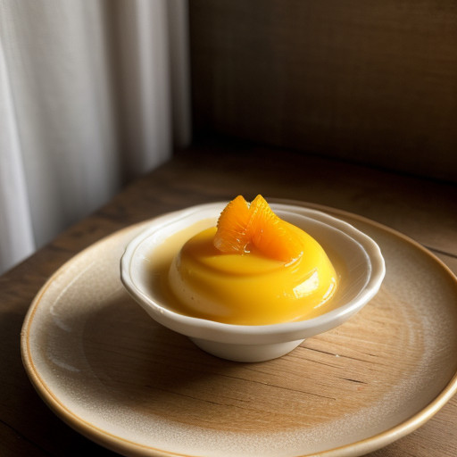 Orange Carmel Custard recipe image