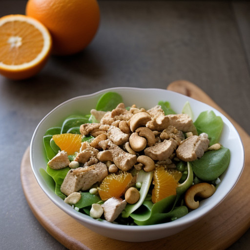 Orange-Cashew Chicken Salad recipe image