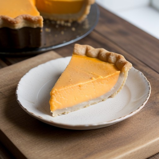 Orange Cheese Pie recipe image