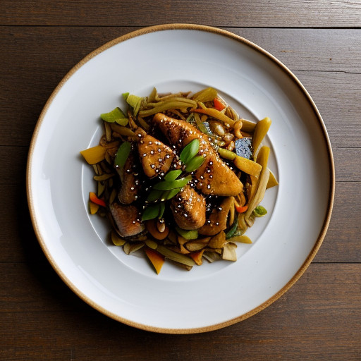Orange Chicken Stir-Fry recipe image