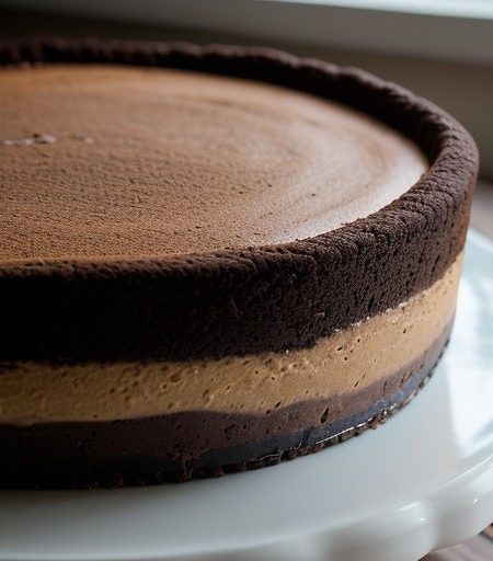 Orange-Chocolate Cheesecake recipe image