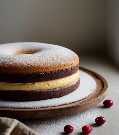 Orange & Cranberry Cake recipe image