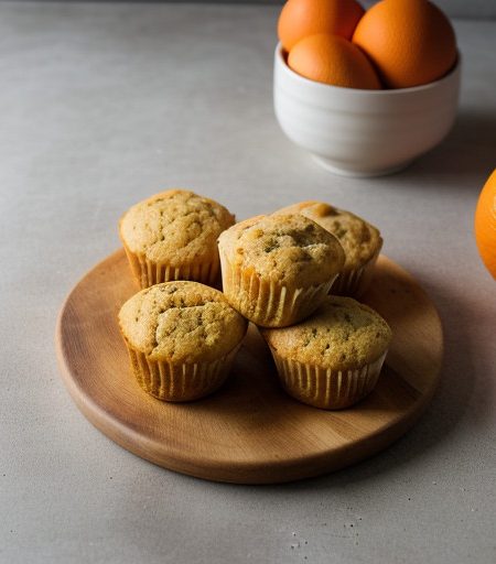 Orange Cube Minute Muffins recipe image