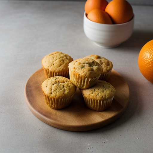 Orange Cube Minute Muffins recipe image
