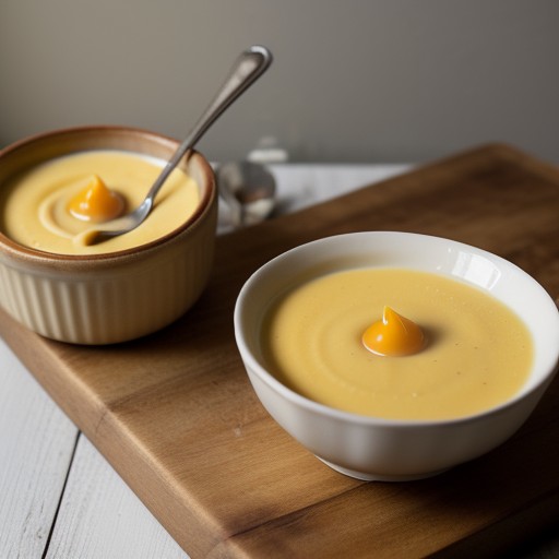 Orange Custard Sauce recipe image