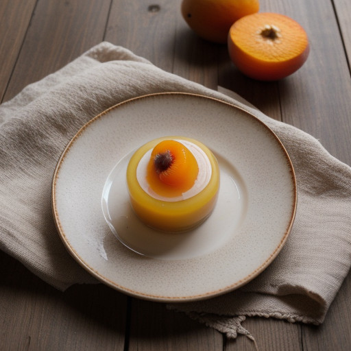 Orange Dessert Ring With Fruit recipe image