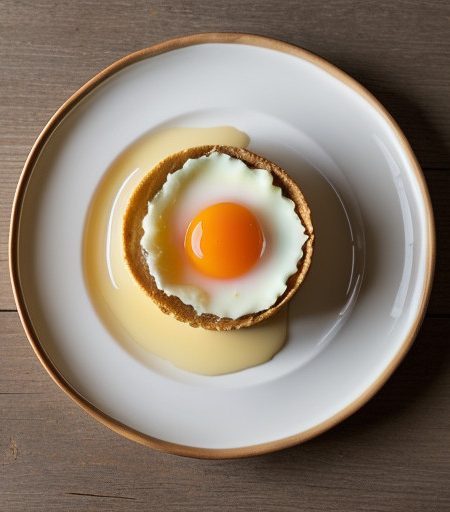 Orange Flan With Almonds recipe image