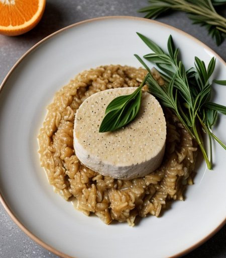 Orange Flavoured Risotto recipe image