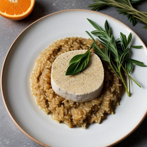 Orange Flavoured Risotto recipe image