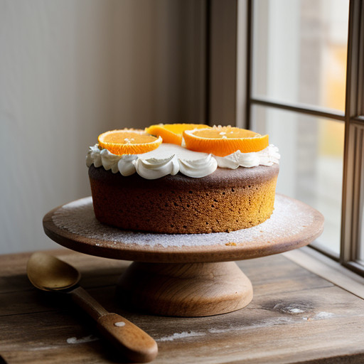 Orange Fluff Cake recipe image