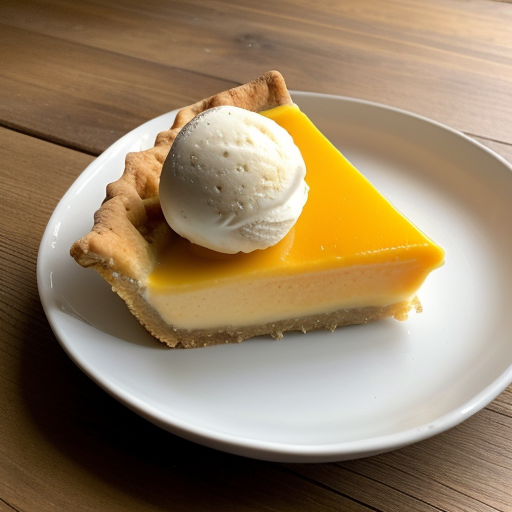 Orange Freeze Pie recipe image