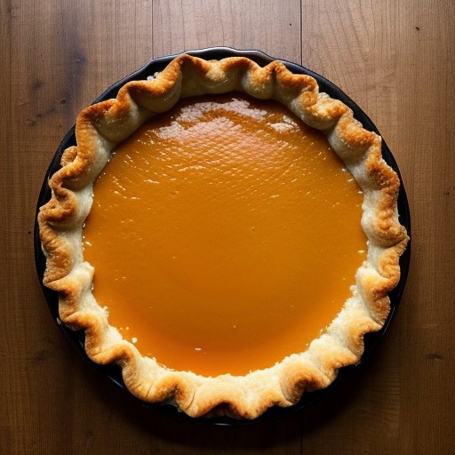Orange Freeze Pie recipe image