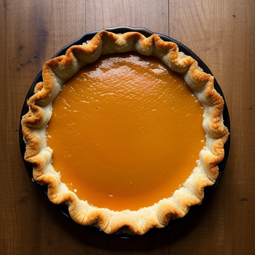 Orange Freeze Pie recipe image