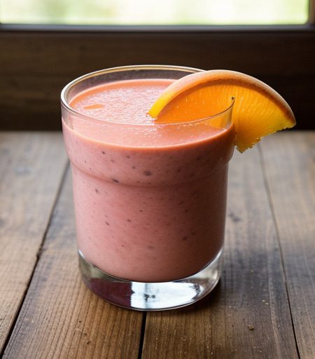 Orange Fruity Smoothie recipe image