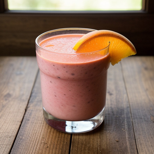 Orange Fruity Smoothie recipe image