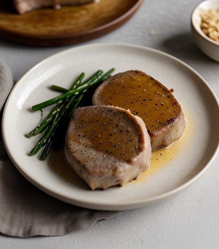 Orange-Garlic Pork Chops recipe image