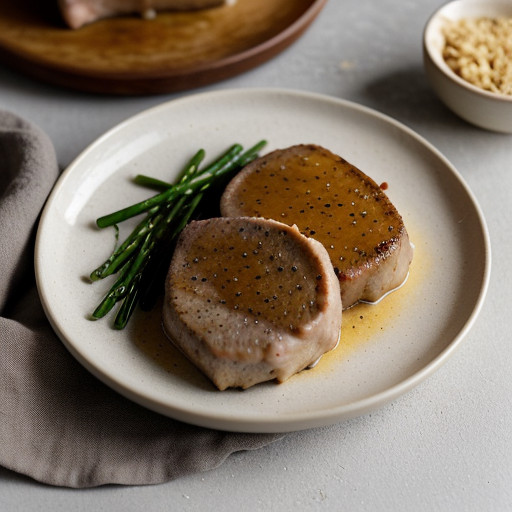 Orange-Garlic Pork Chops recipe image