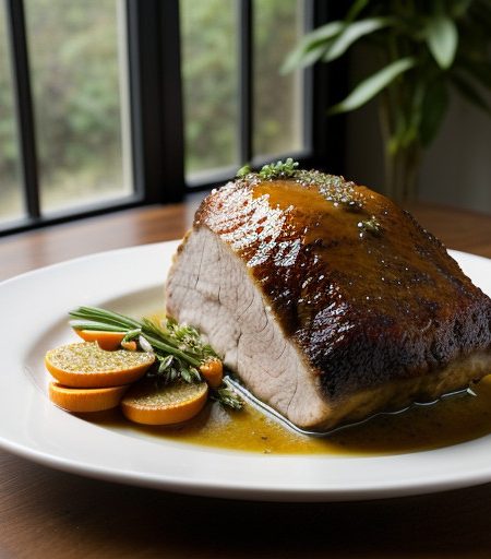 Orange-Ginger Pork Roast recipe image
