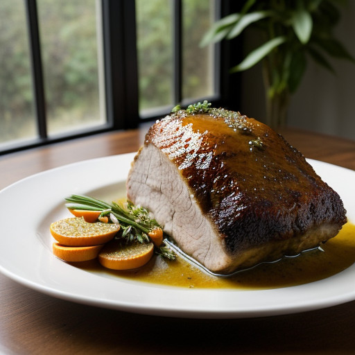 Orange-Ginger Pork Roast recipe image