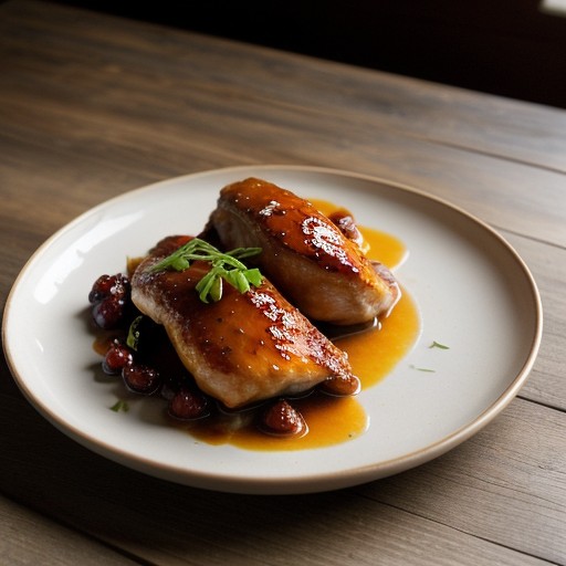 Orange Glazed Chicken recipe image